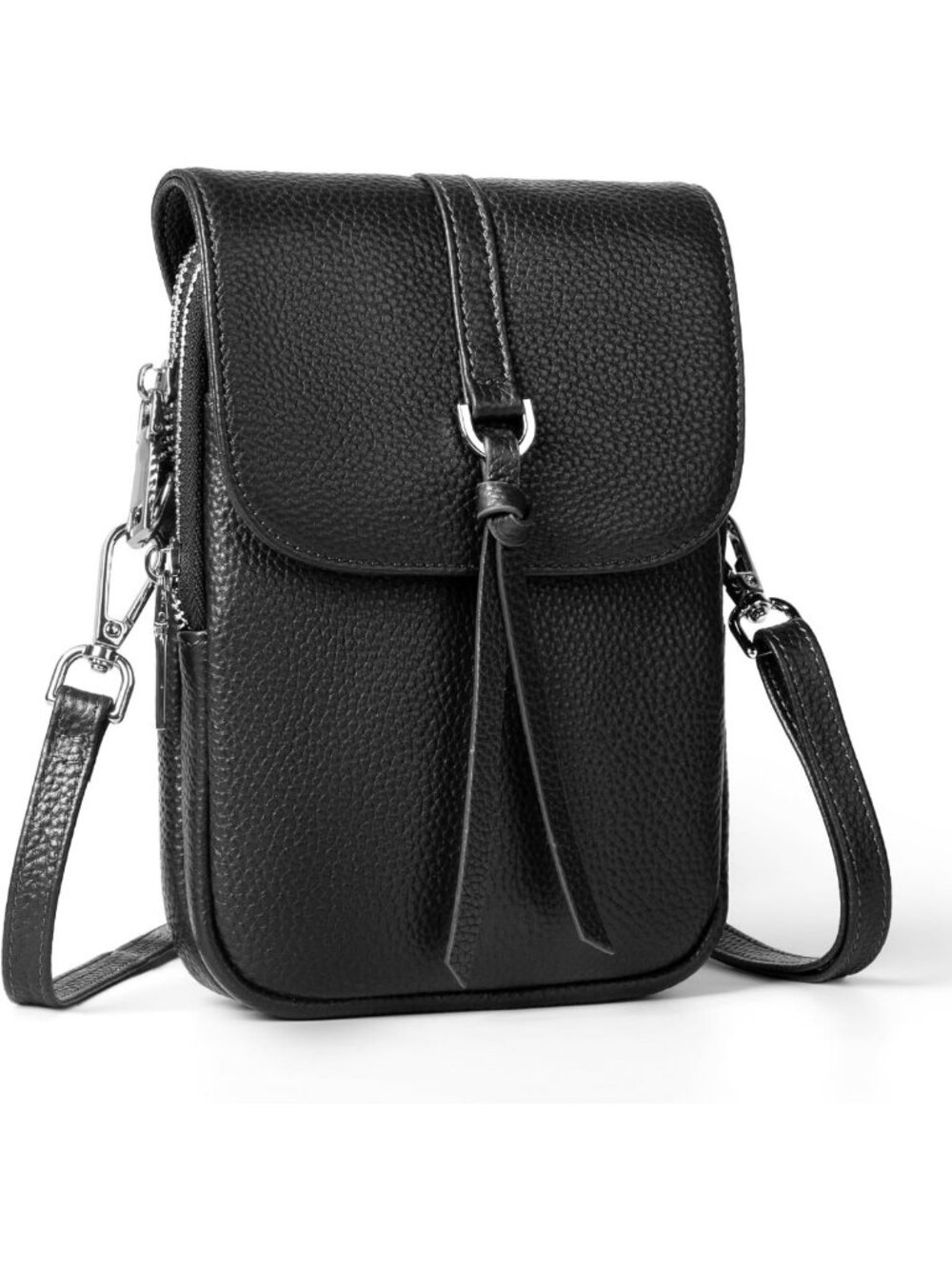 Genuine Leather Small Crossbody Bag for Women | Stylish Cell Phone Purse